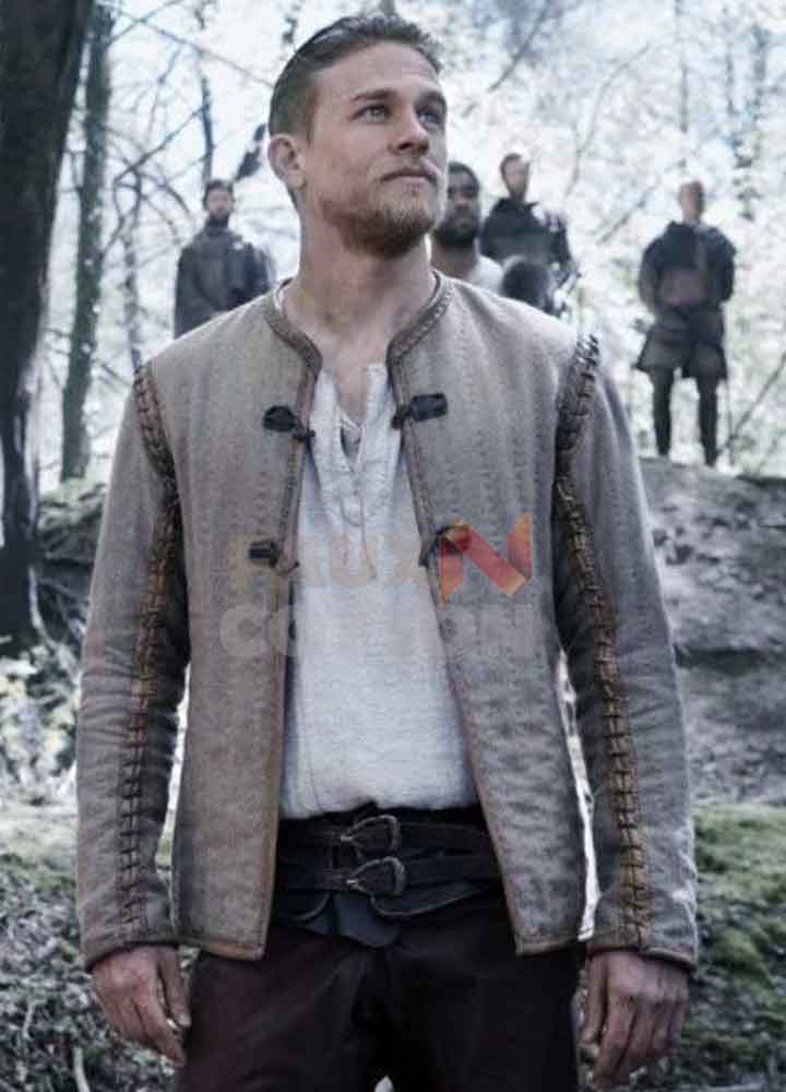 King Arthur Legend Of The Sword Charlie Hunnam Cotton Jacket King Arthur Legend Of The Sword Charlie Hunnam Cotton Jacket